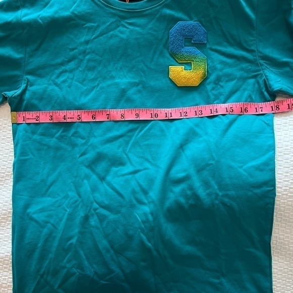 SUNDECK T-SHIRT WITH OVERDYED PATCH NWT - Picture 5 of 9